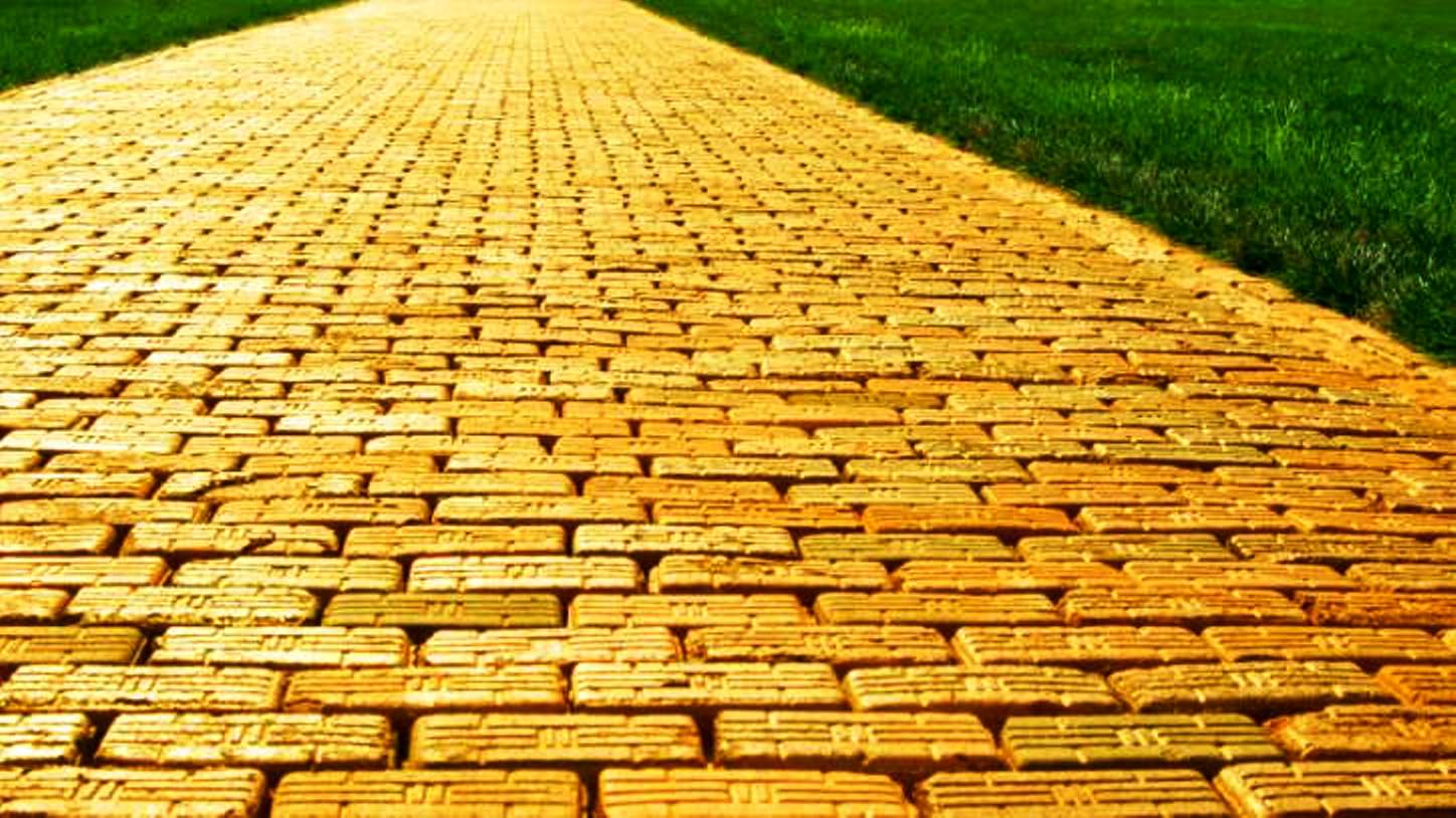 clipart of yellow brick road - photo #32